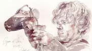 Герои "Игры престолов" вином. Художница удивила Сеть необычными картинами