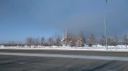 Дым над стройкой мечети заметили в Нур-Султане