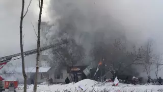 Названа причина пожара в многоэтажке Петропавловска