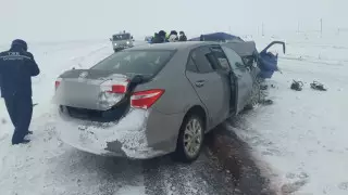 Стали известны подробности аварии в ЗКО, где погибли 6 человек