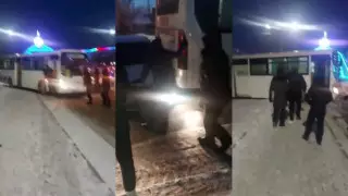 "Взбесившийся" автобус наделал переполох в Аксу
