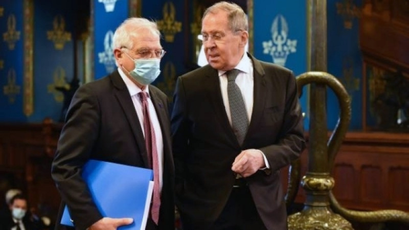 Жозеп Боррель и Сергей Лавров. © РИА Новости