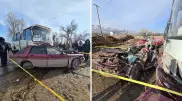Водитель погиб в страшной аварии в Алматинской области