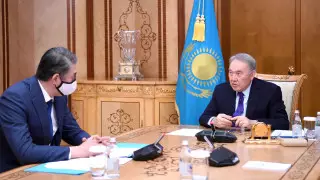 Исекешев рассказал Назарбаеву о стратегии нацбезопасности