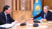 Назарбаев принял Мамина