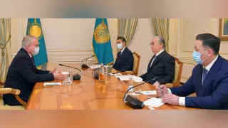 Токаев принял генсека ОДКБ