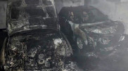 Авто сгорели в паркинге под ЖК в Алматы
