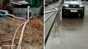 Детскую инфекционку затопило в Алматы