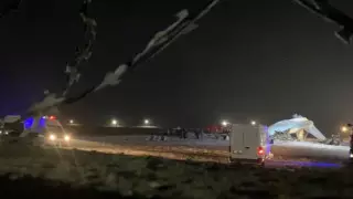 Прямой эфир с места крушения самолета АН-26 под Алматы