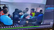 Появилось видео инцидента с судьей после матча "Атырау" - "Шахтер"