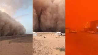 Страны Персидского залива накрыла сильнейшая песчаная буря
