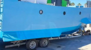 Самодельную подлодку для контрабанды наркотиков нашли в Испании