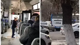 В автопарке Павлодара озвучили свою версию драки кондуктора с пенсионеркой