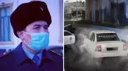 "Свояк Жумабека". Казахстанцы шутят о "прославившемся" полицейском