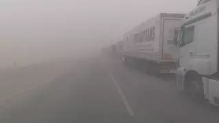 В Мангистау второй день не утихает пыльная буря