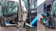 ДТП с автобусами произошли в Нур-Султане из-за гололеда