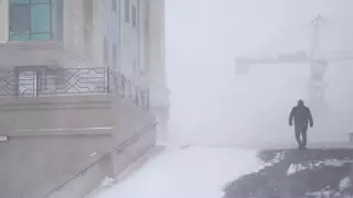 Снежная буря накрыла Нур-Султан