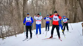 В Уральске закрыли зимний сезон лыжным забегом