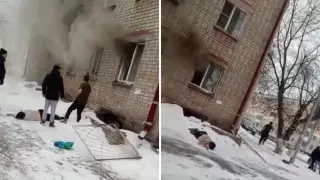 В Петропавловске произошел очередной пожар в общежитии