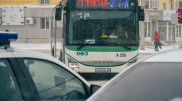 Сильный гололед в Нур-Султане вызвал перебои с общественным транспортом