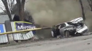 Опасный маневр водителя BMW лишил газа жителей Алматинской области