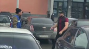 Опубликовано видео начала конфликта на парковке "Алтын Орды"