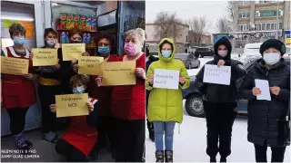 Магазины закрываются в Казахстане из-за требования налоговиков