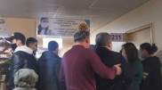 Толпу на вакцинации от COVID-19 сняли на видео в Алматинской области