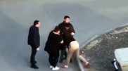 Пара устроила потасовку в Актау