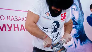 Новым рекордом отметили юбилей Кажымукана Мунайтпасова в Акмолинской области