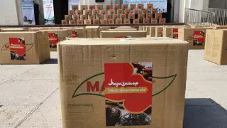 В первый день Рамазана в Шымкенте раздали 1000 продуктовых наборов