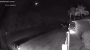 Крупный метеорит засняли в небе над США