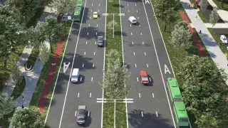 Автобусная полоса появится на Аль-Фараби, ВОАД и Кульджинке