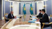 Назарбаев принял Мамина и Смаилова