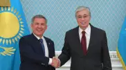 Токаев встретился в Нур-Султане с президентом Татарстана