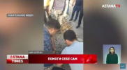 Жители столицы самостоятельно начали ремонтировать дорогу