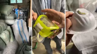 Строительные костюмы вместо защитных купили медикам Алматы на 90 миллионов