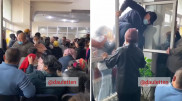 Массовую давку в Кызылорде сняли на видео
