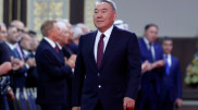 Назарбаев выступил по видеосвязи