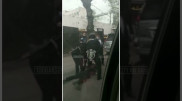 Кадрами захвата наркогруппы у бизнес-центра поделились очевидцы в Алматы