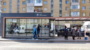 Систему дезинфекции установили в теплой остановке Нур-Султана