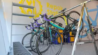 Новая велобаза открылась на Almaty Arena