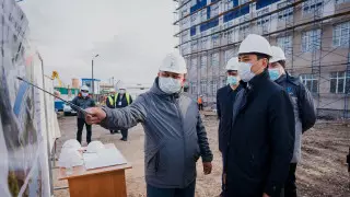 Возобновлено строительство школы-долгостроя в Нур-Султане