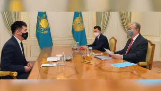 Токаев принял основателя бренда Qazaq Republic