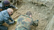 "Храбро воевал, попал в штрафбат". Останки бойца из Казахстана нашли в Калининградской области