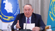 Появилось полное видео выступления Назарбаева на сессии АНК