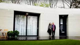 В Европе пара въехала в напечатанный на 3D-принтере дом