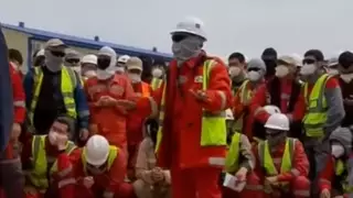 На Тенгизе бастуют рабочие подрядной организации