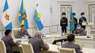 В Минобороны провели собрание, посвященное Дню защитника Отечества