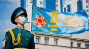 Мирзиеев, Жапаров, Рахмон, Пашинян. Президенты поздравили Токаева с Днем Победы